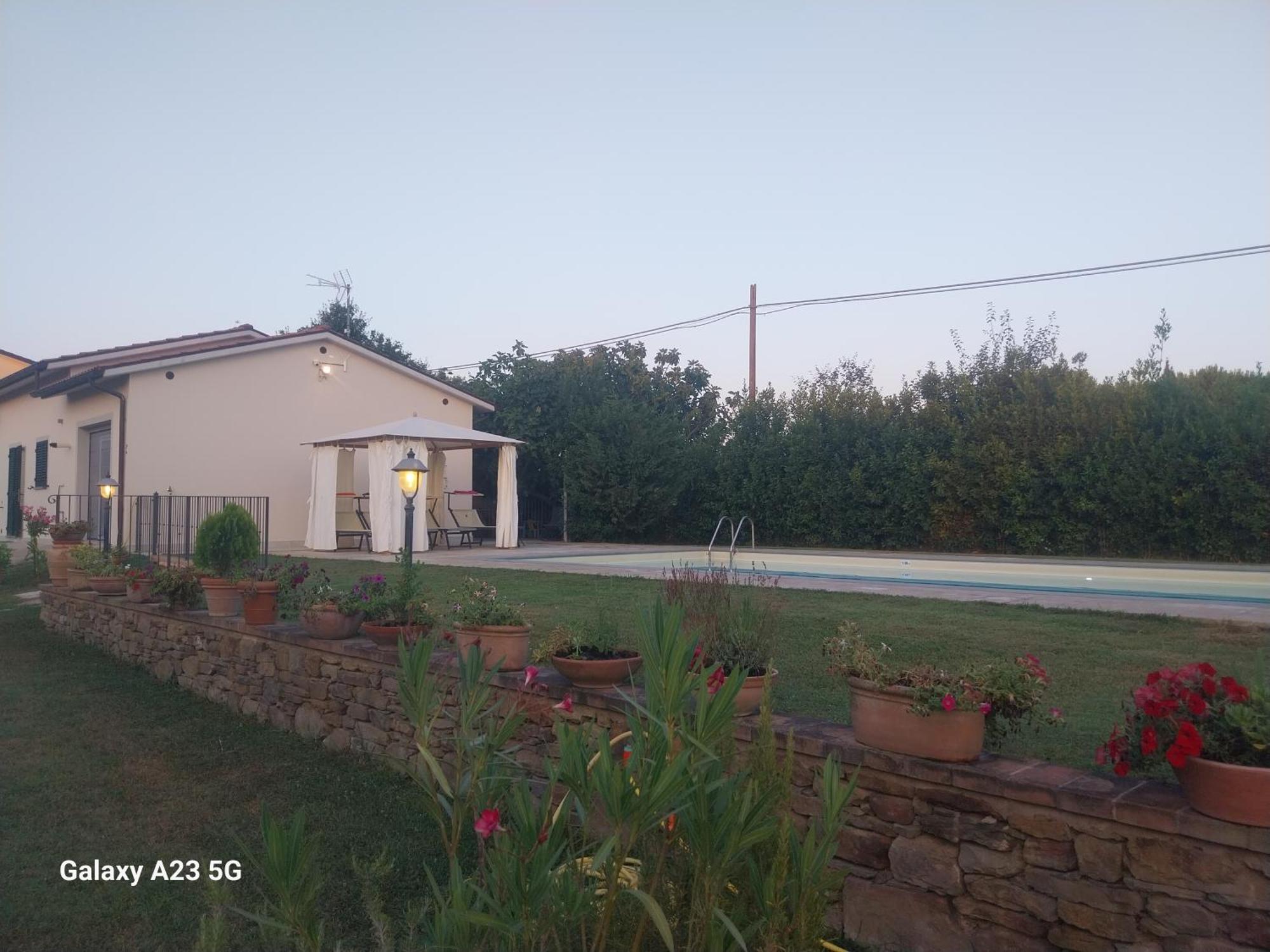 La Casa Di Tommy Villa Cortona Bagian luar foto